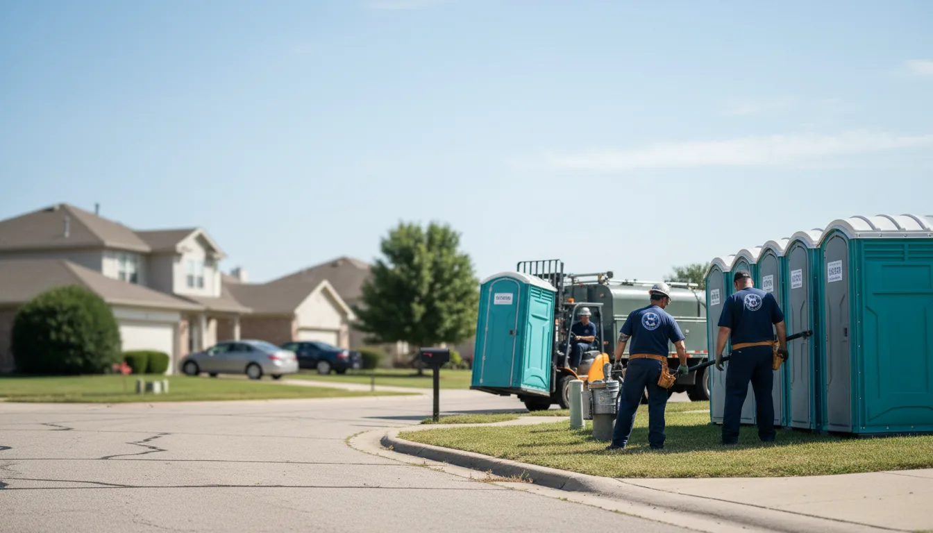 Porta Potty Rental in Fithian, IL near me